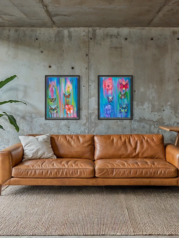 Wings in Bloom print